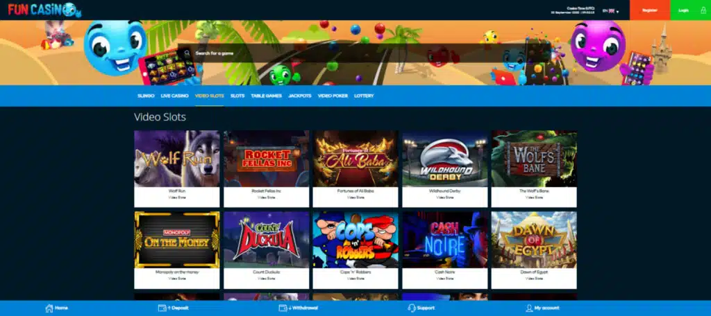 Fun Casino Games and Software Suppliers