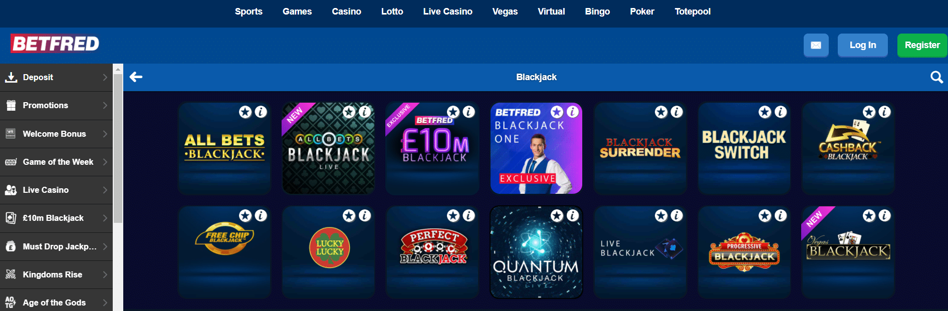 Betfred 100 spins online